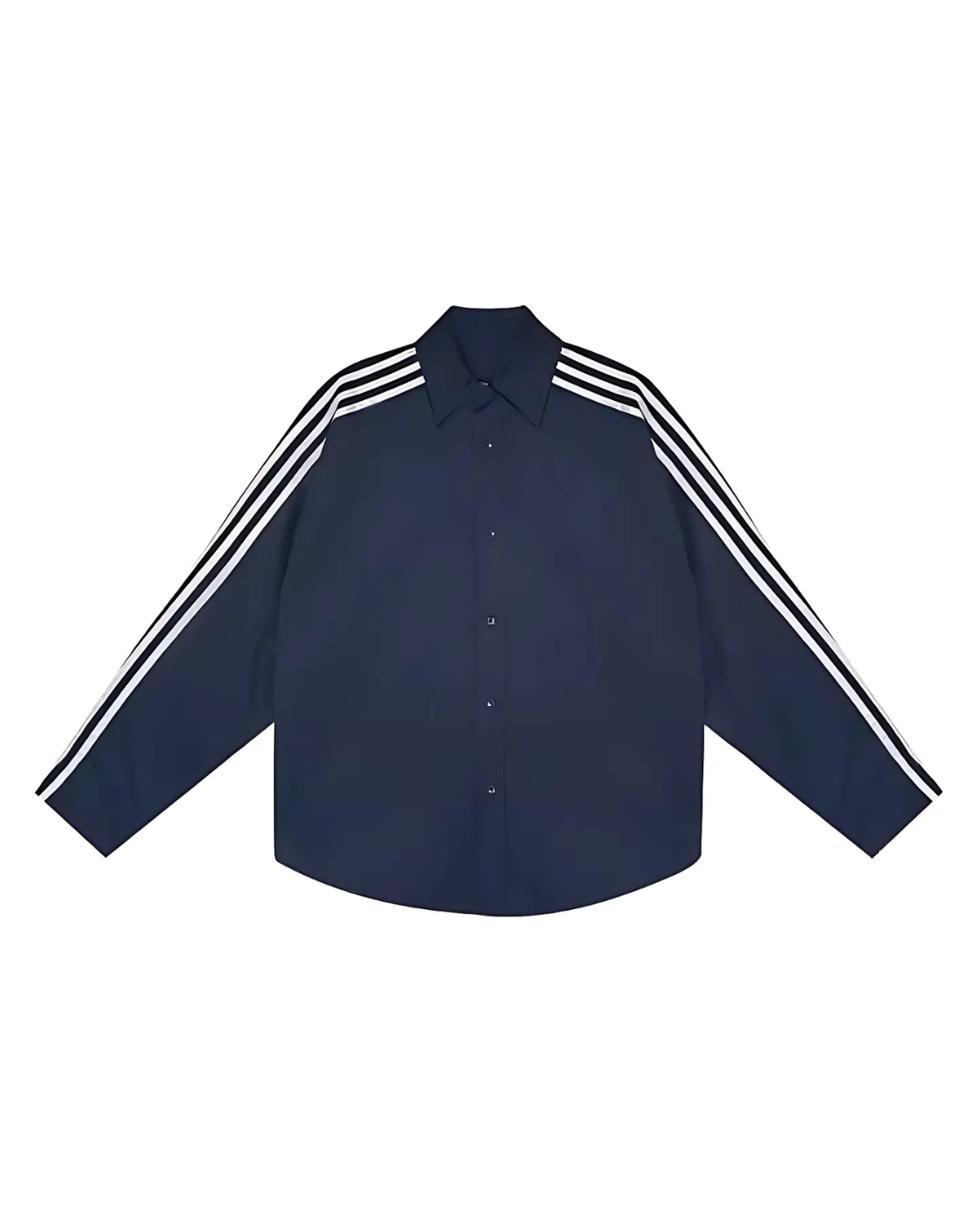 3-Line Sporty Loose Shirt / Half Shorts