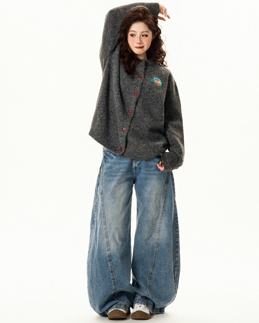 Monster Patch Cardigan