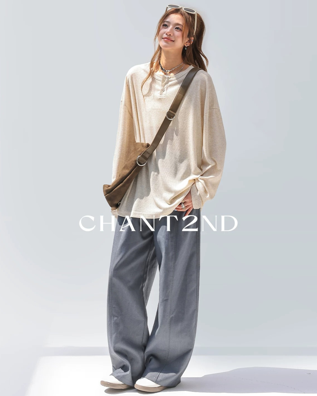 Oversized Heather Henley