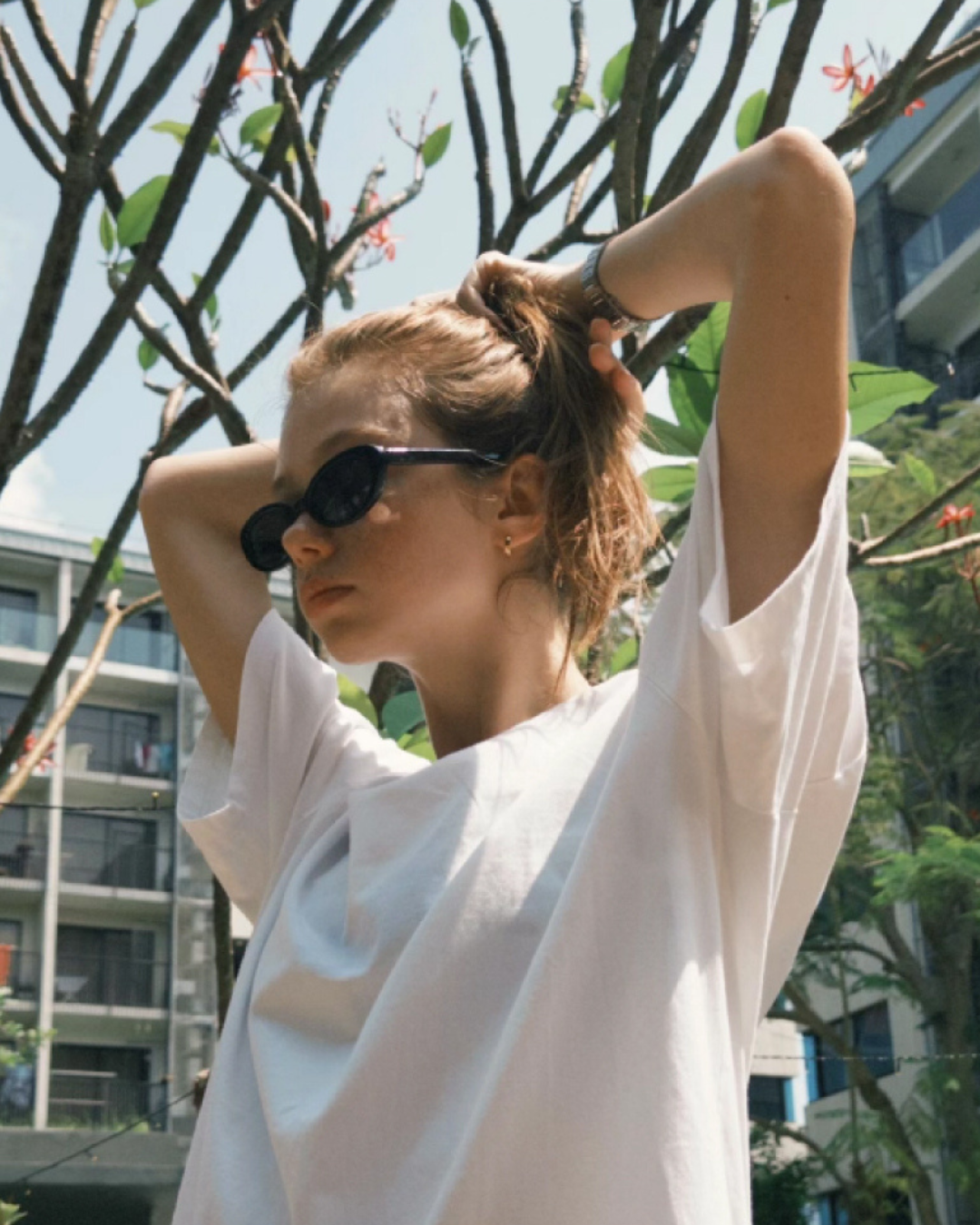 Narrow Eyes Sunglass