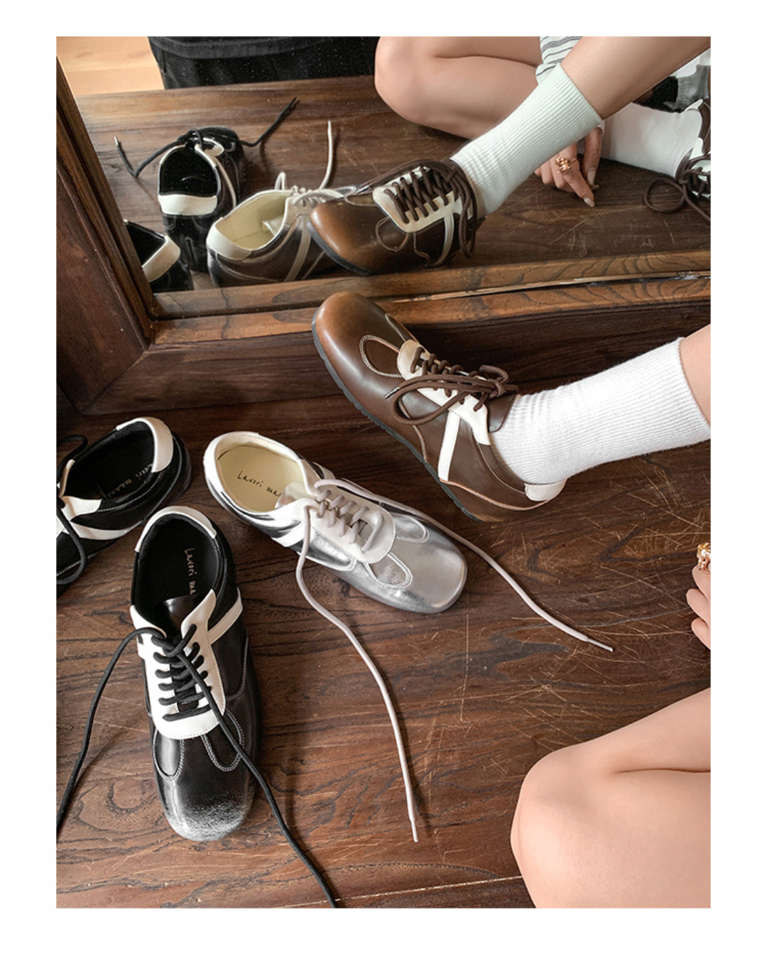 British Style Flat Sporty Shoes