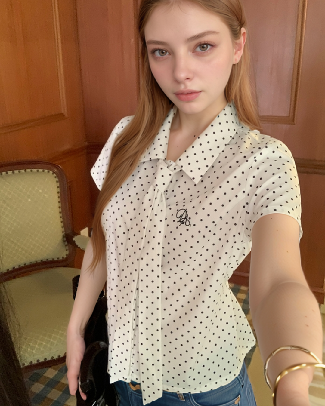 Dot Tight Shirt