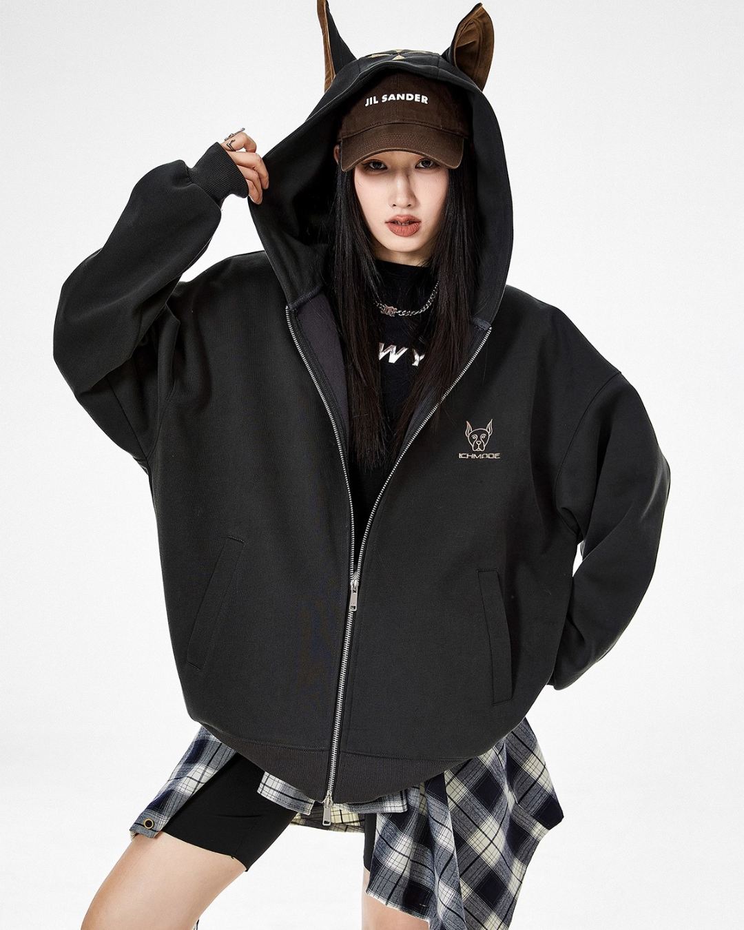 Playful Dog Zip Jacket