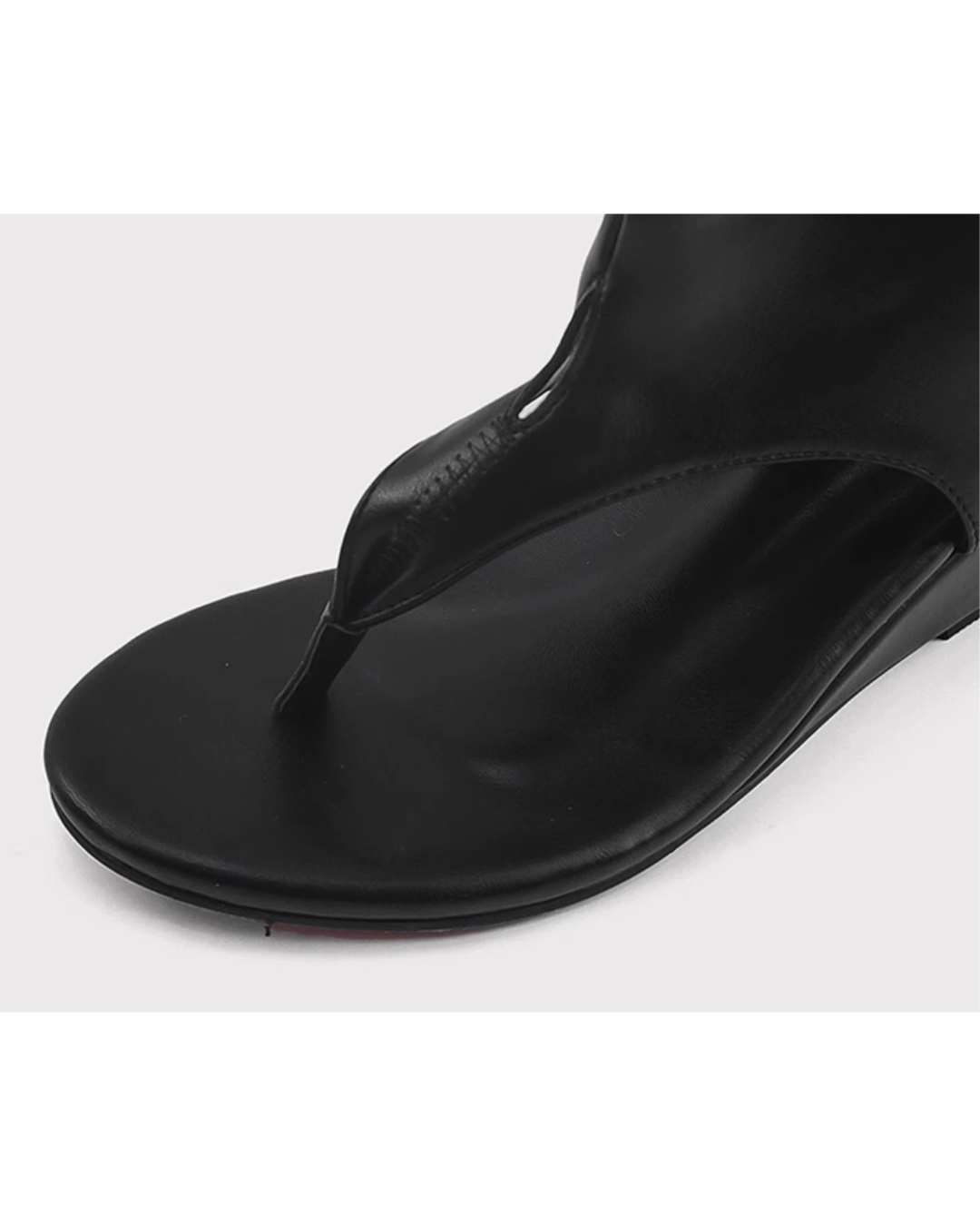 Thong Ninja Leather Boots