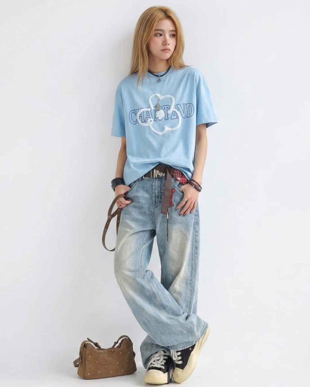 Bloom Outline Logo Tee