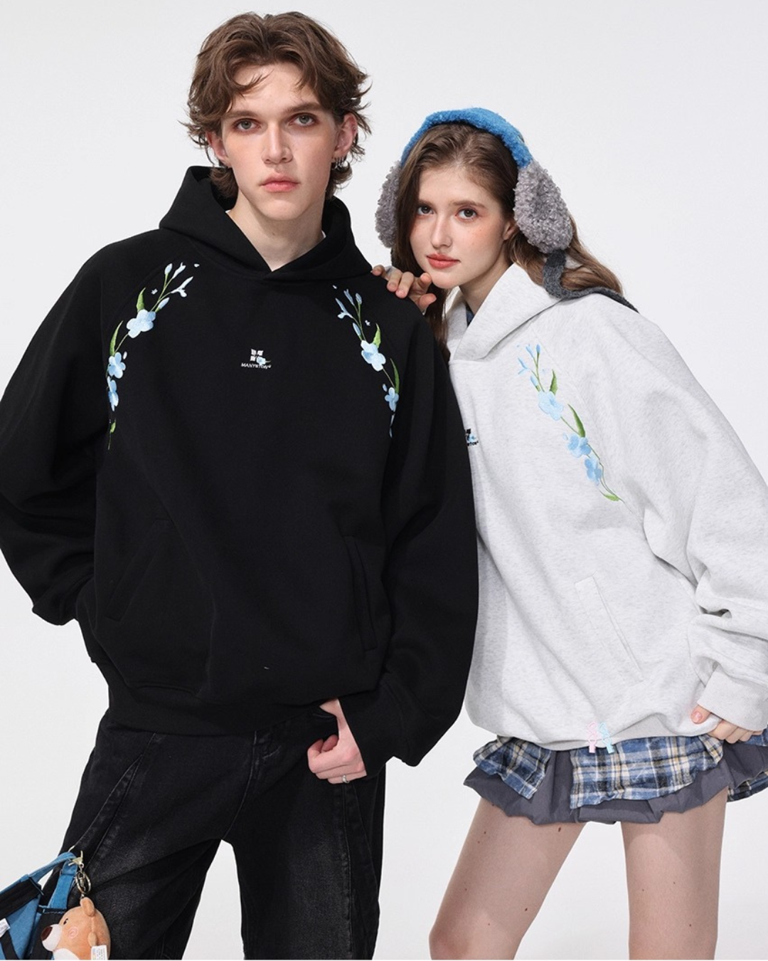 Bloom Embroidered Hoodie