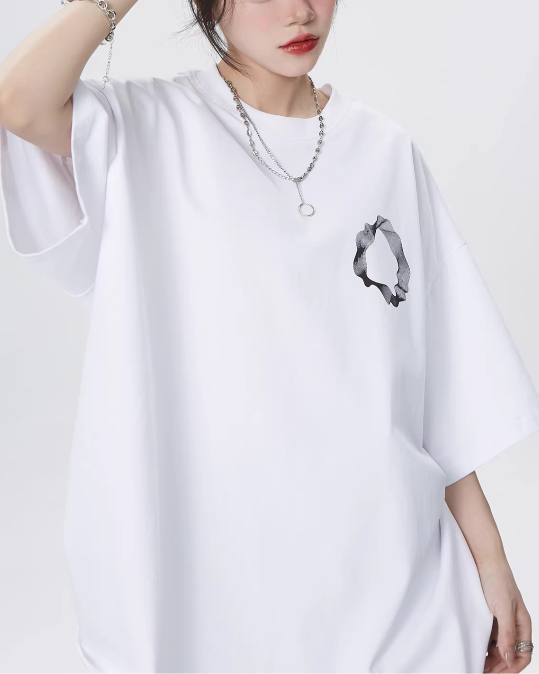 Fluid Motion Graphic Tee