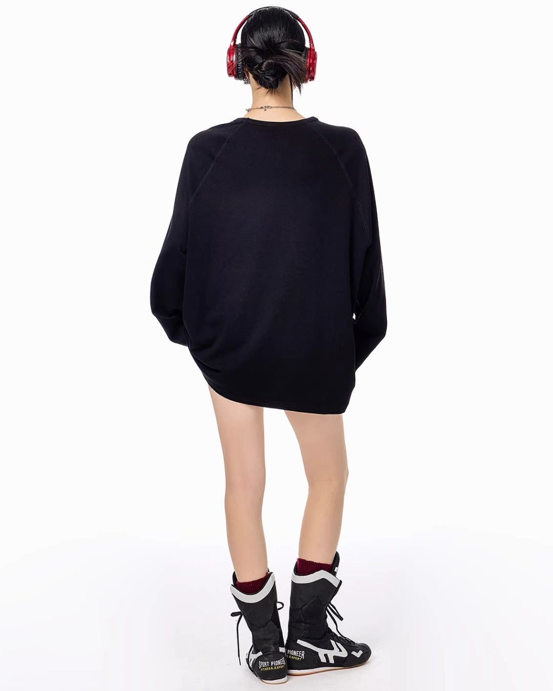 Dog Graphic Long Sleeve Tee