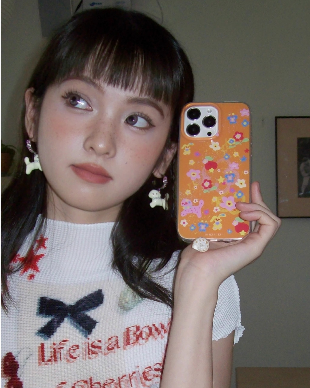 Graffy iPhone Case Orange