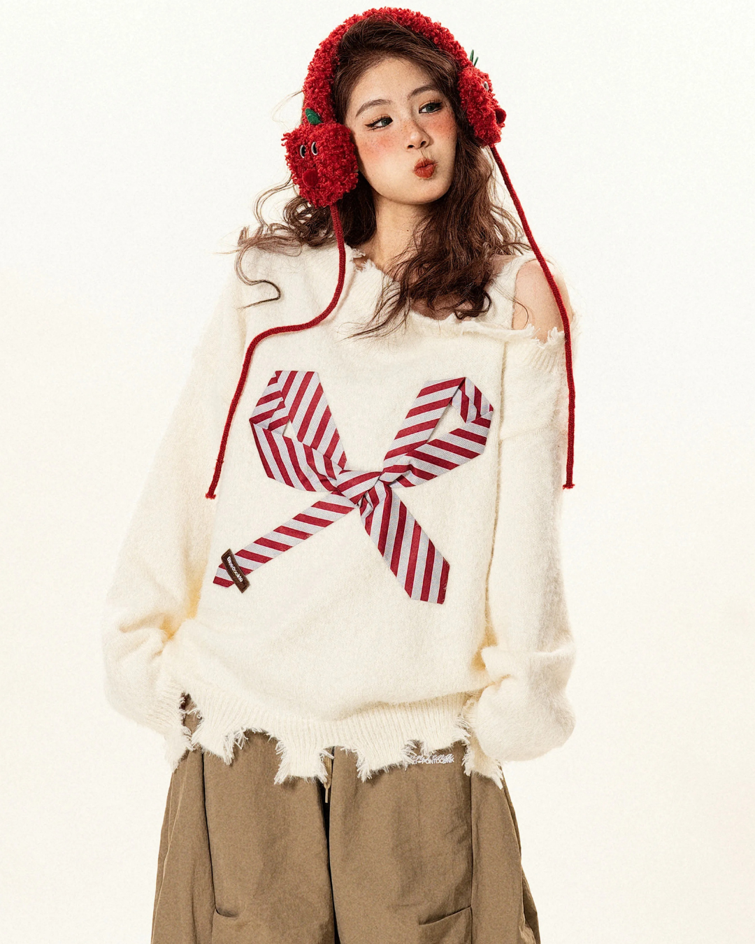 Coquette Ribbon Knit