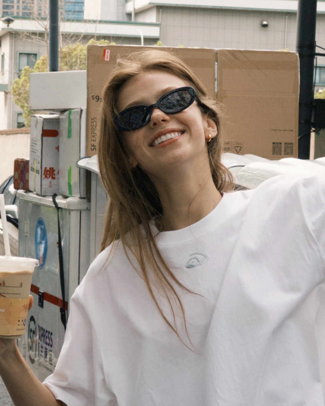 Narrow Eyes Sunglass