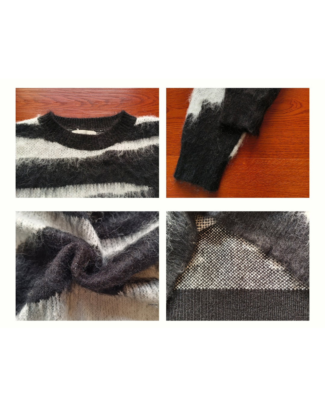 Brush Stroke Knit Sweater