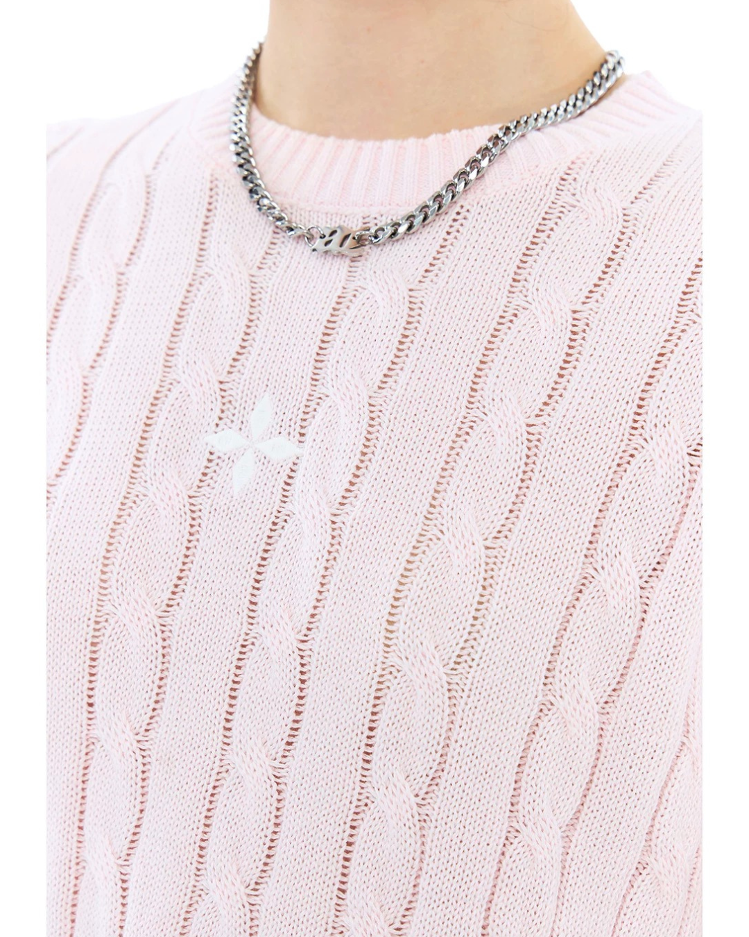 Cable Knit Sleeveless Top