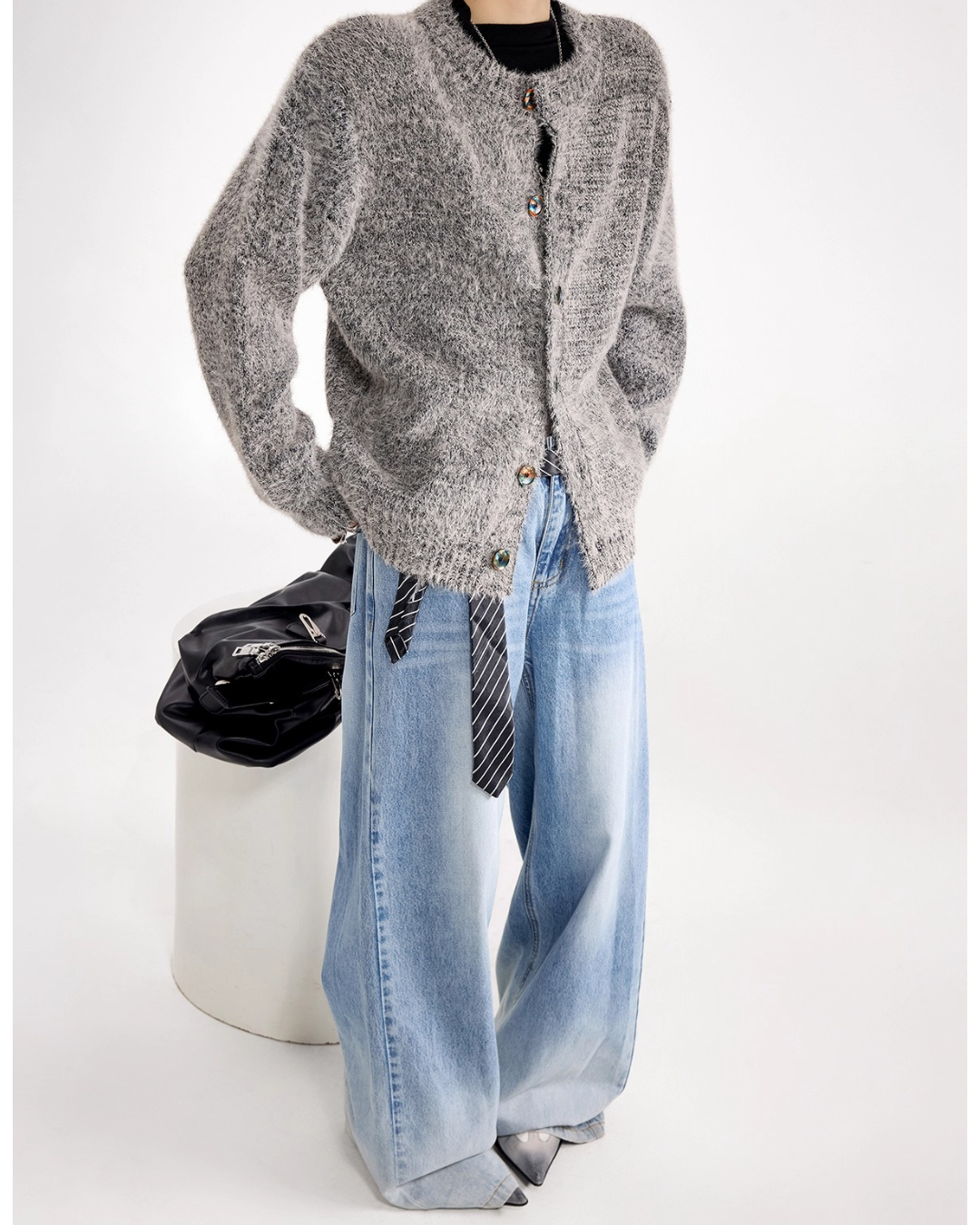 Soft Texture Knit Cardigan