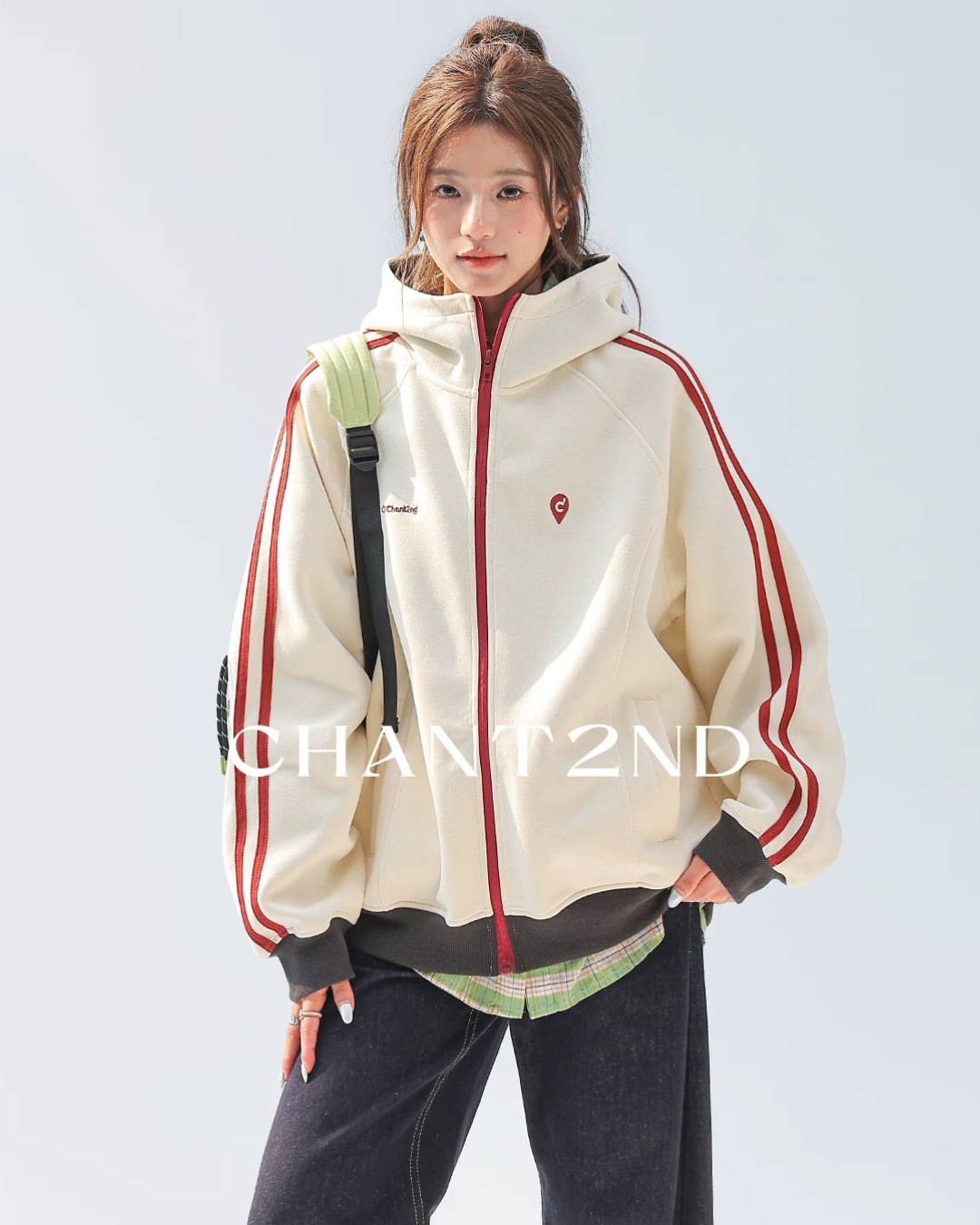 Racer Stripe Hoodie