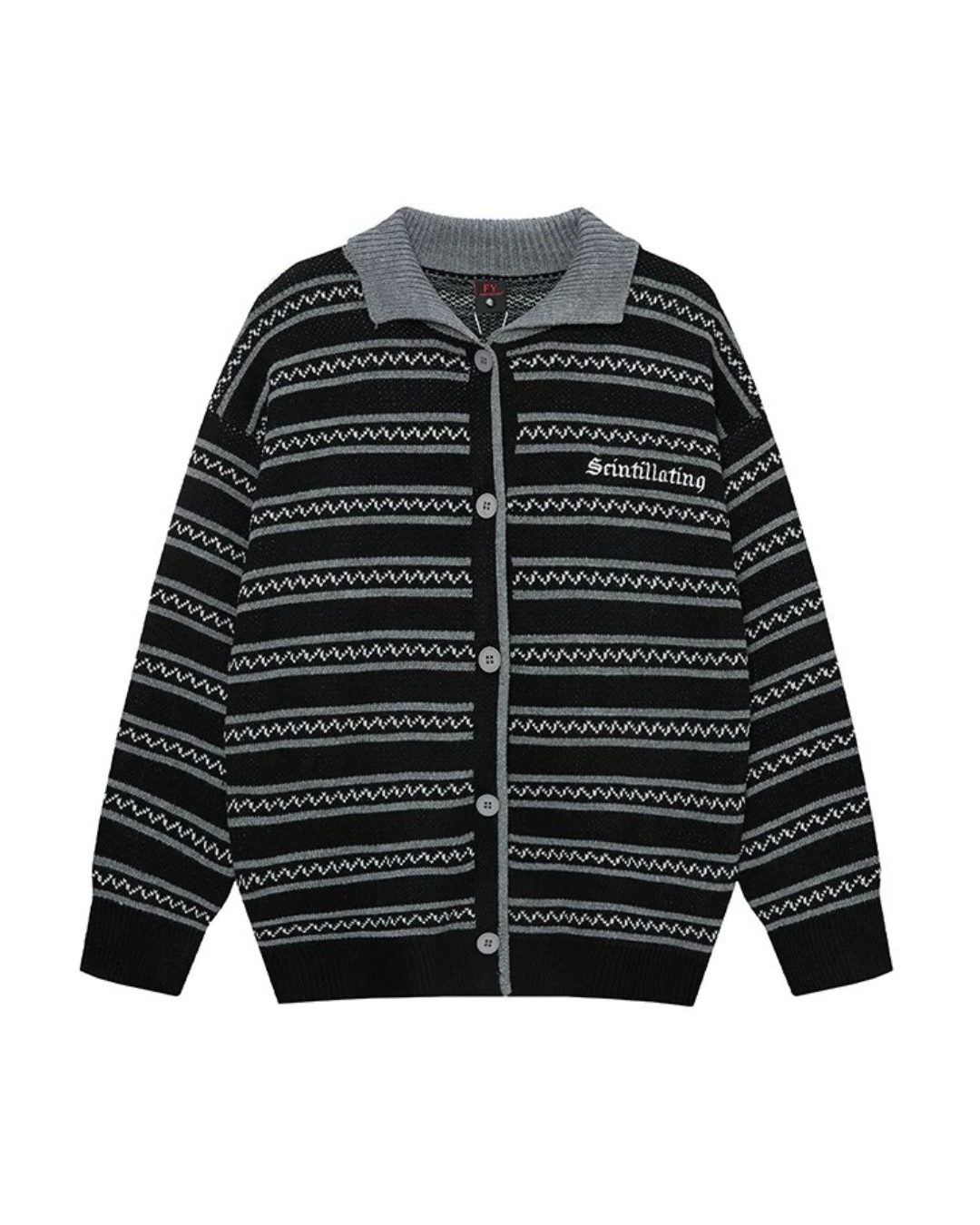 Folk Pattern Cardigan