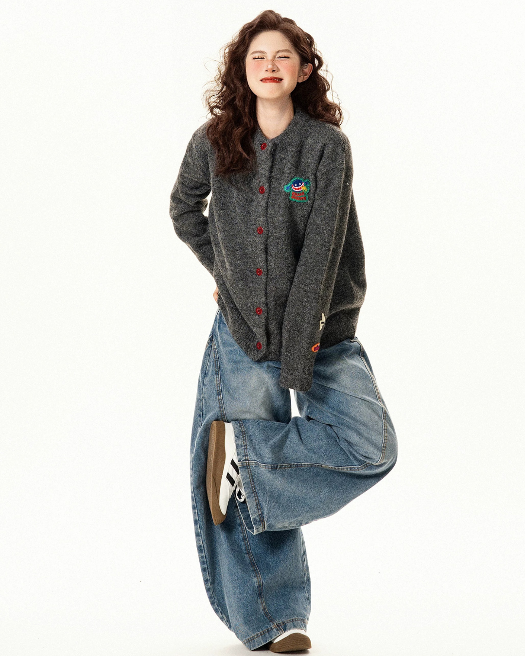Monster Patch Cardigan