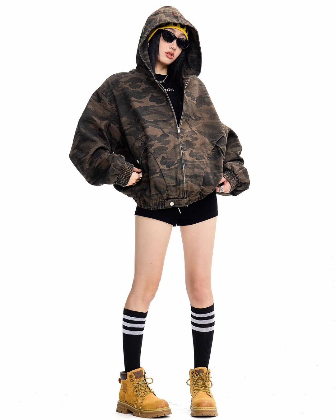 Urban Camo Hoodie Jacket