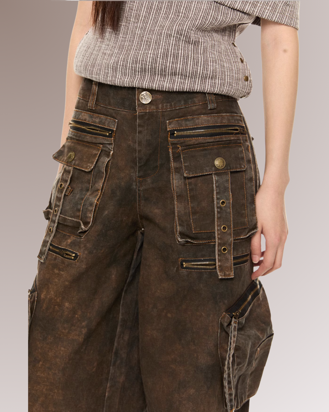 Grunge Cargo Pants