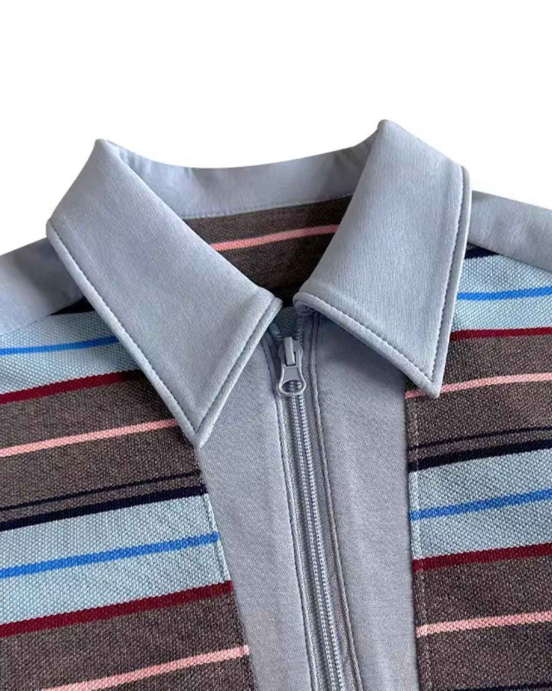 Retro Track Polo Top