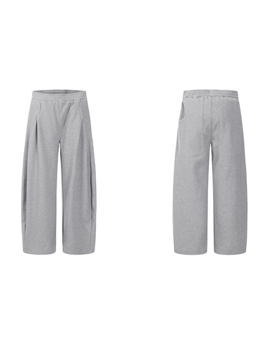 Tucked Detail Loose Sweatpants
