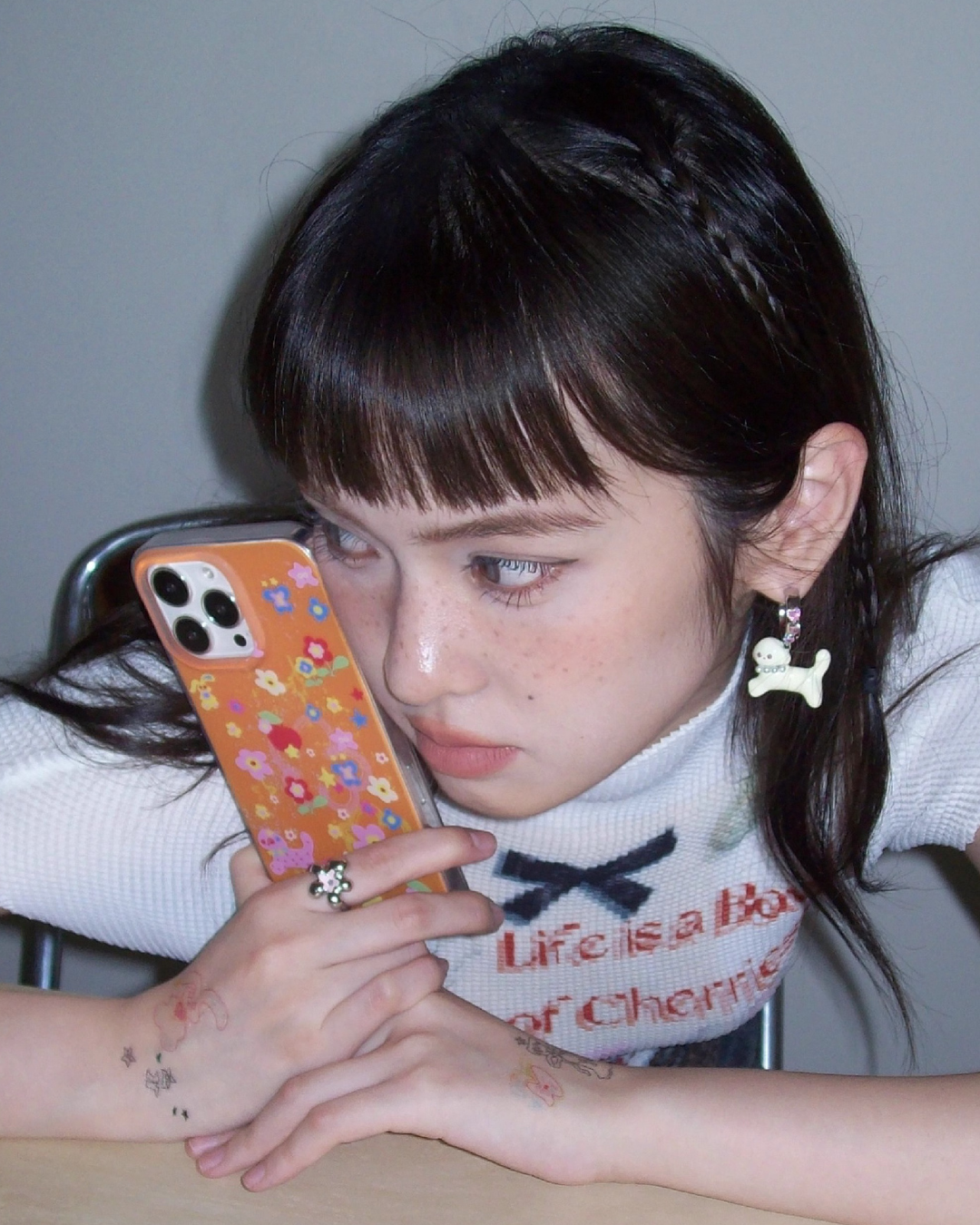 Graffy iPhone Case Orange