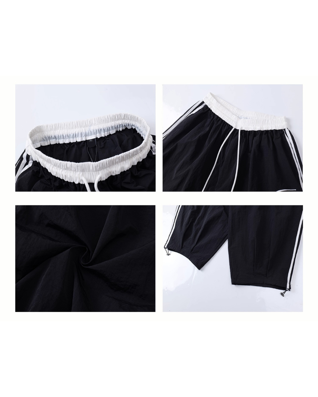 Oversize Track Nylon Pants