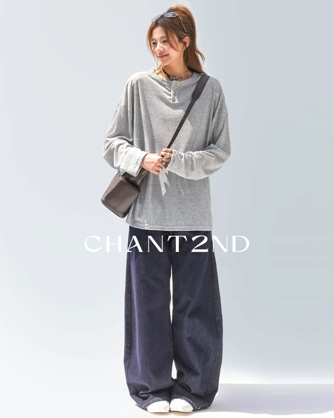 Oversized Heather Henley