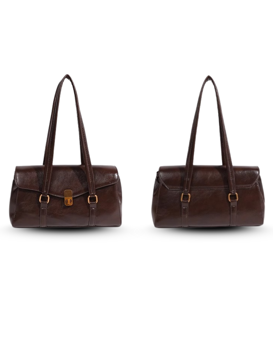 Vintage Style Vegaan Leather Handbag