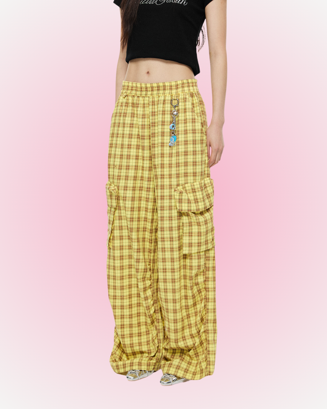 Yellow Check Pants