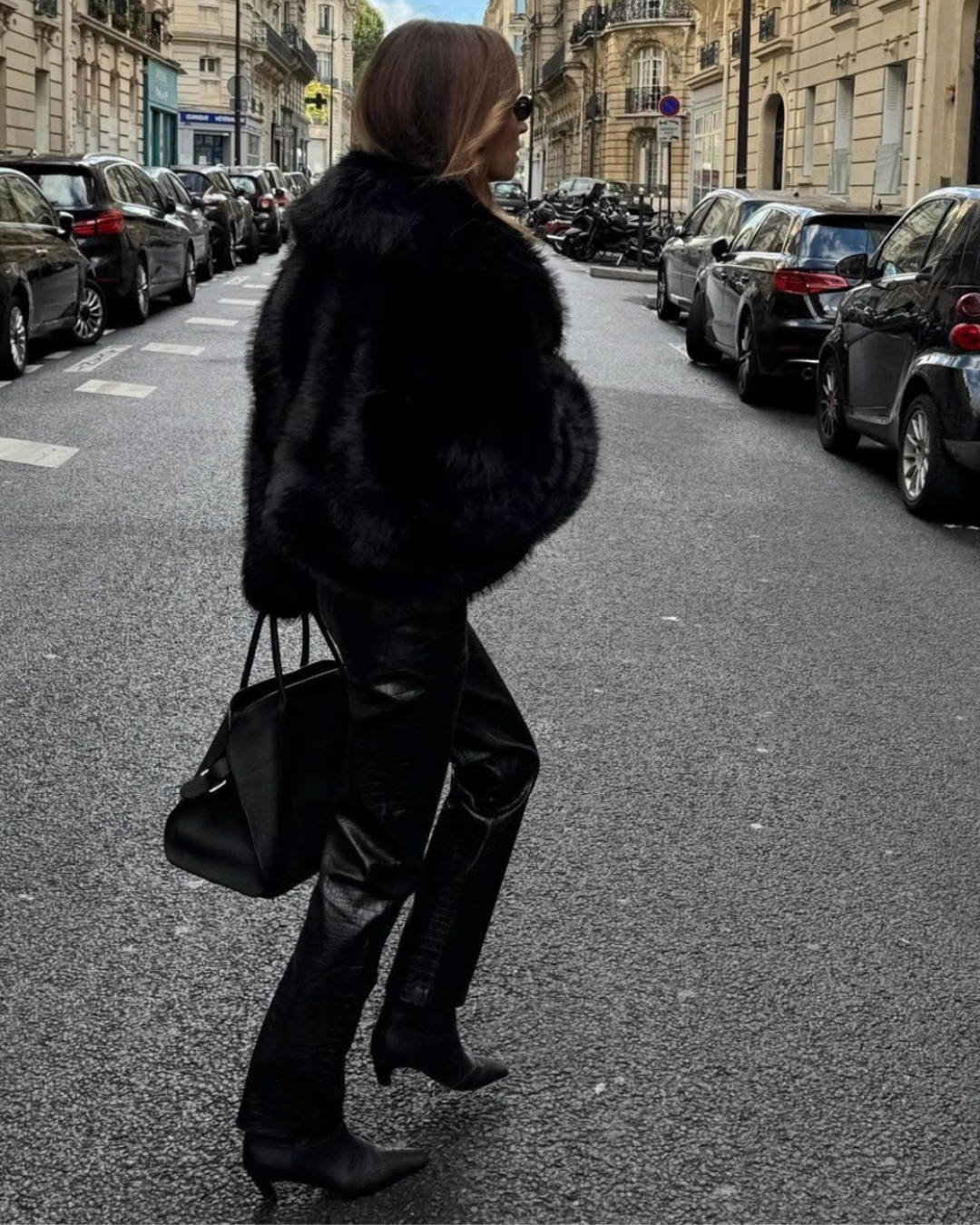 Noir Luxe Fur Jacket
