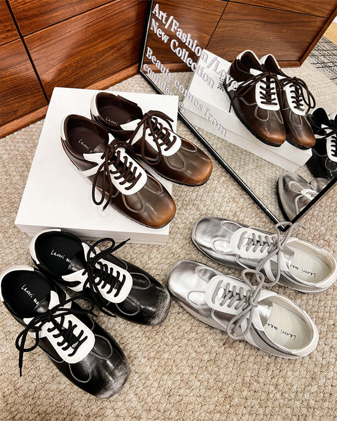 British Style Flat Sporty Shoes