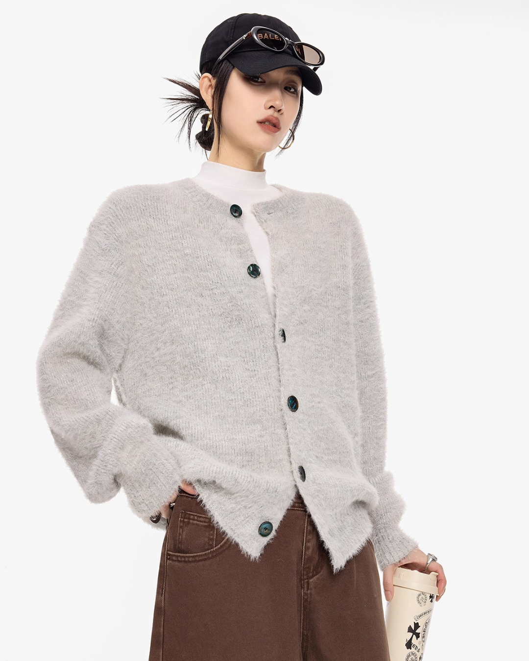 Soft Texture Knit Cardigan