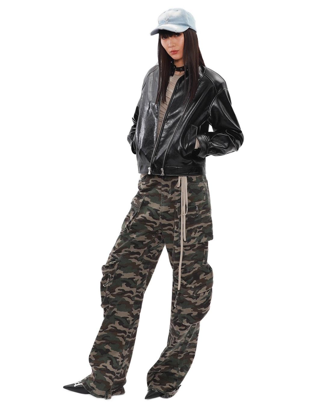 Blue Denim Washed Cap