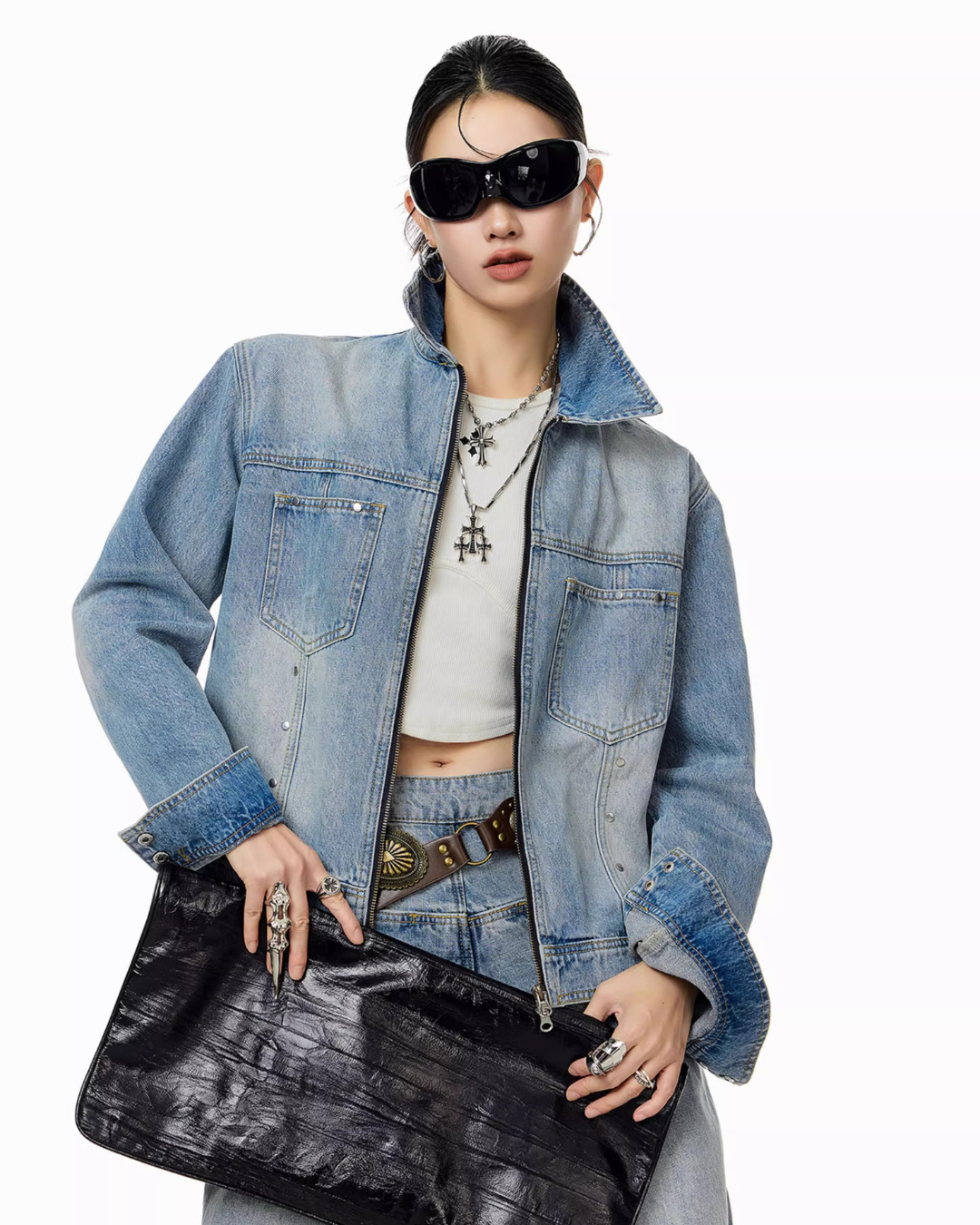 Vintage Short Denim Jacket