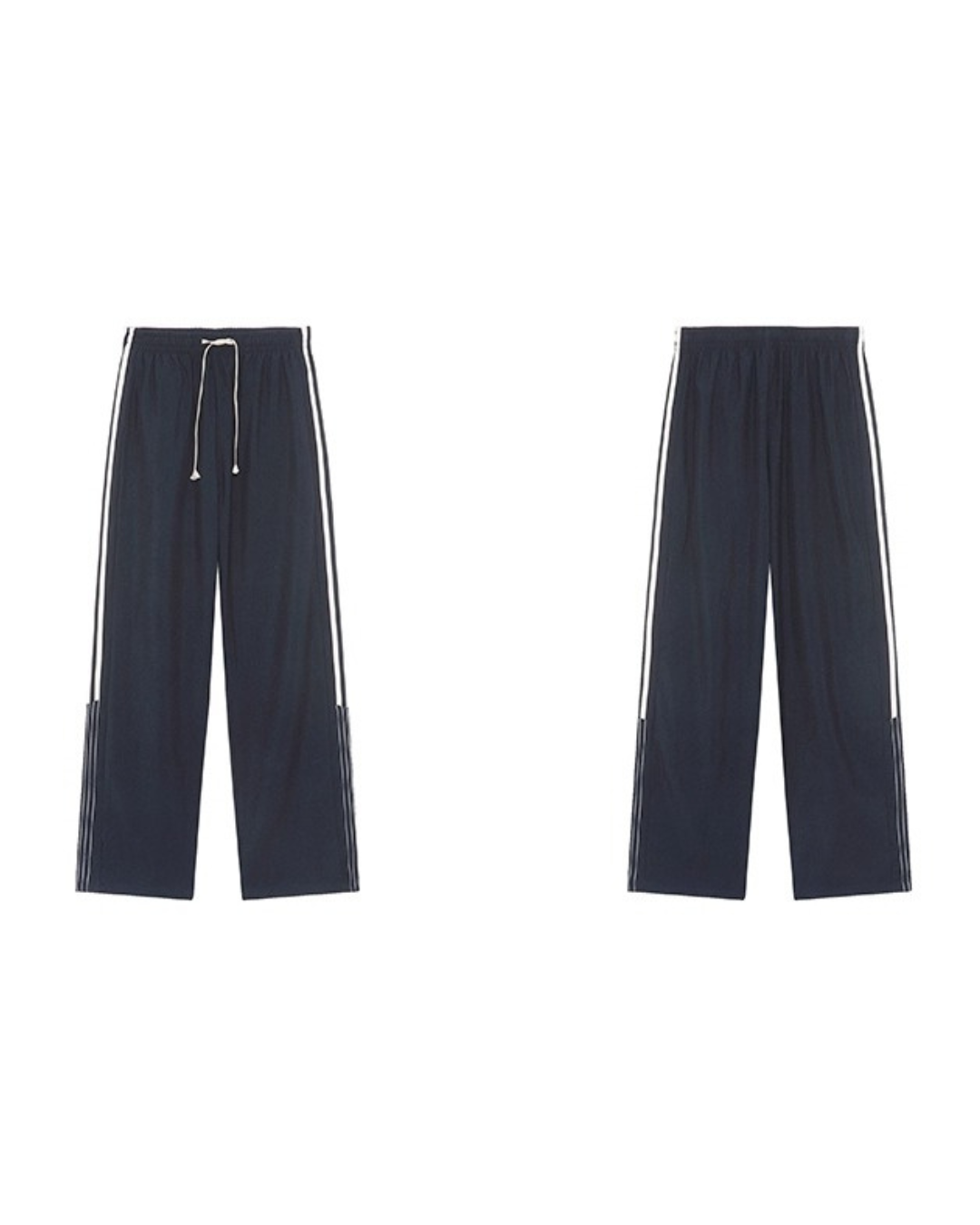 Sporty Drawstring Track Pants