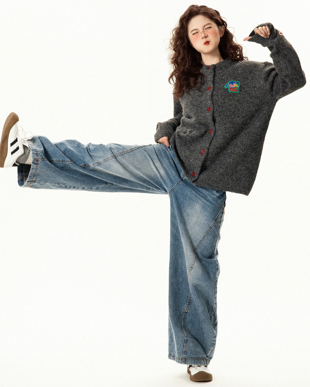 Monster Patch Cardigan