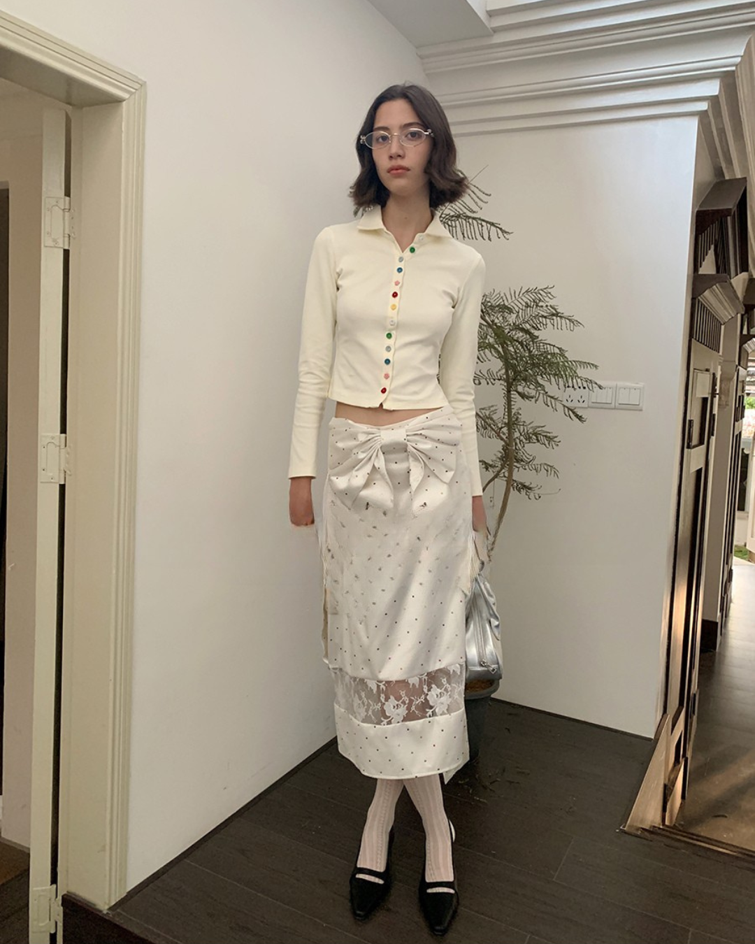 Elegant 3D Ribbon Skirt