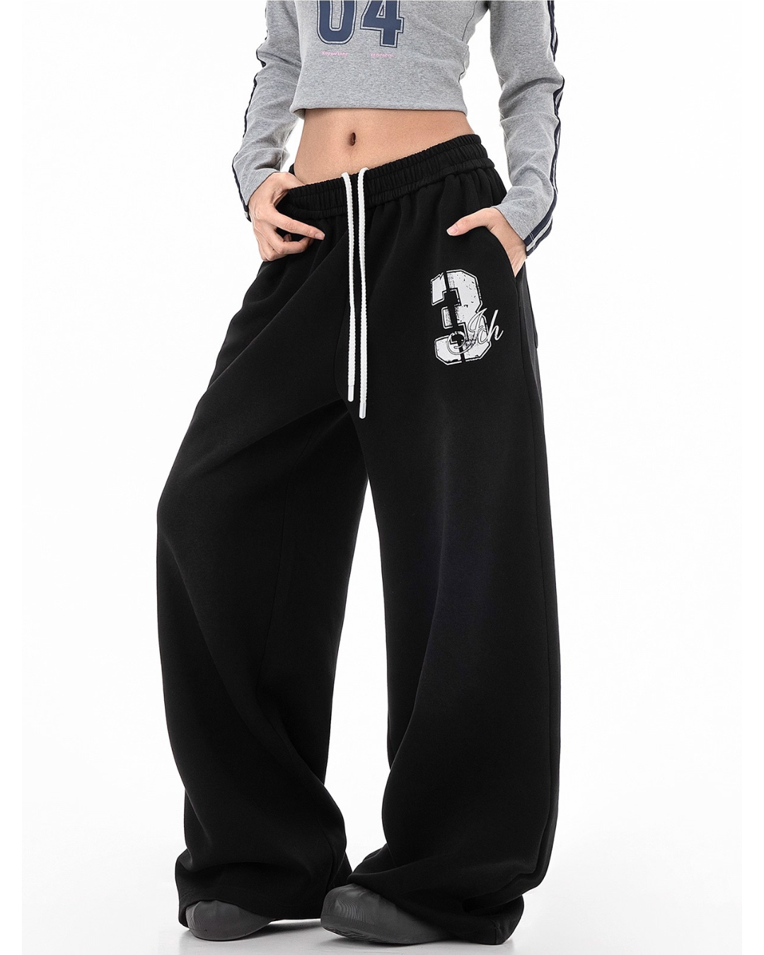Fade Number Sweat Pants