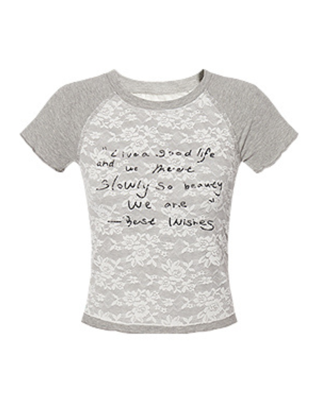 Full Lace Raglan BABY T-shirt