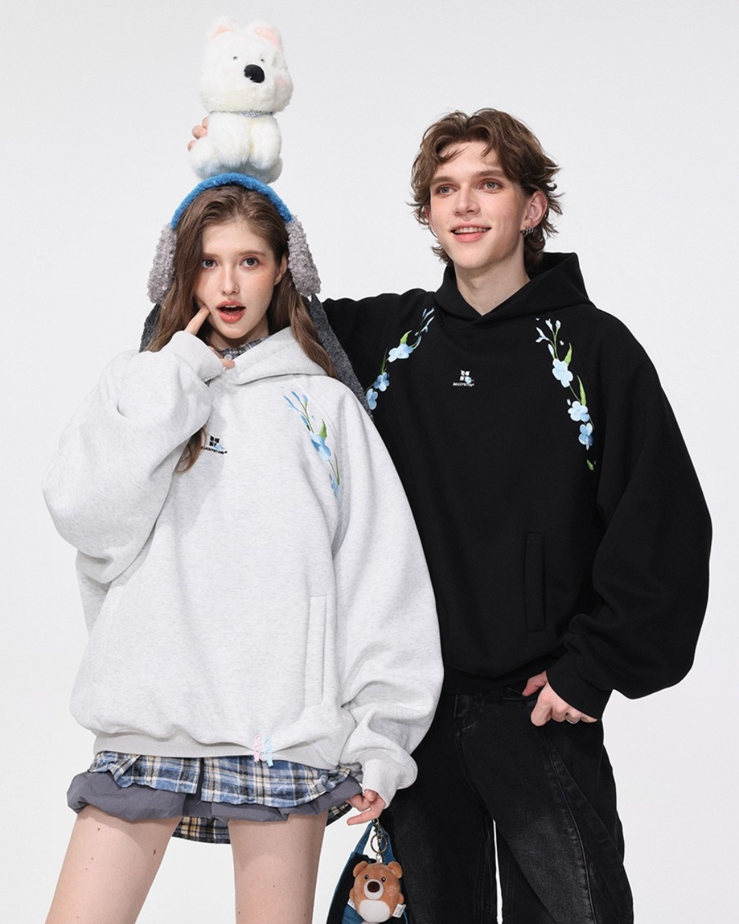 Bloom Embroidered Hoodie