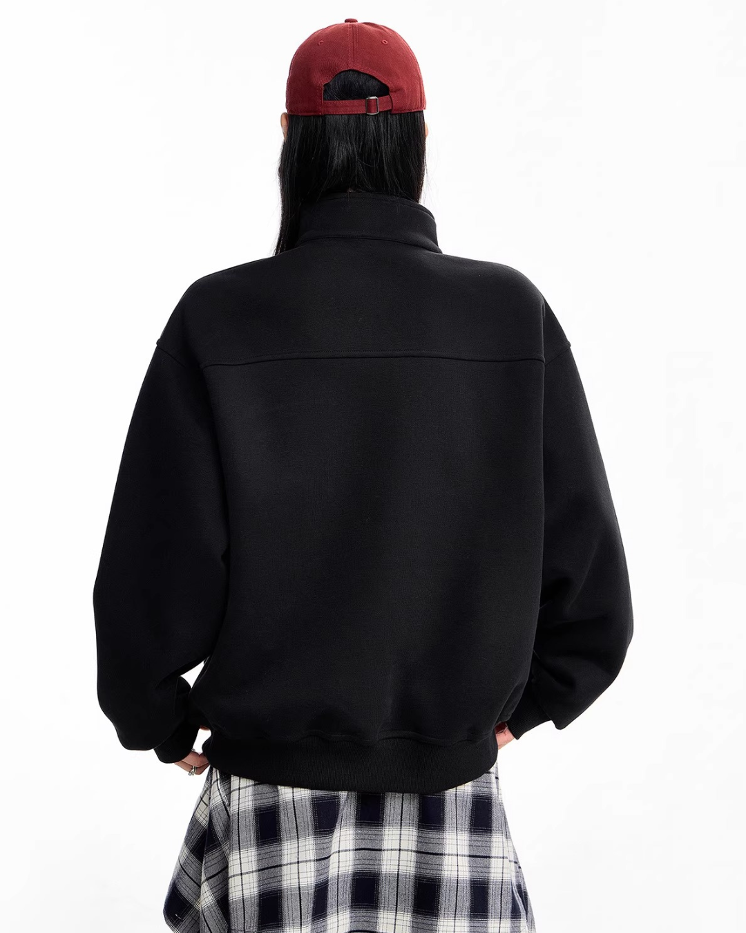 Half Zip Sweat Pullover