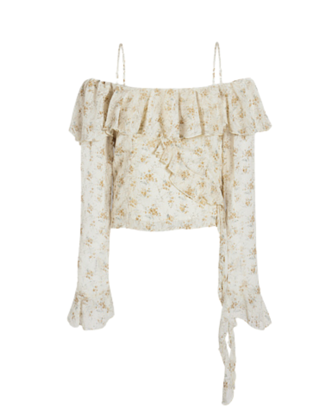 Floral Chiffon Shirt