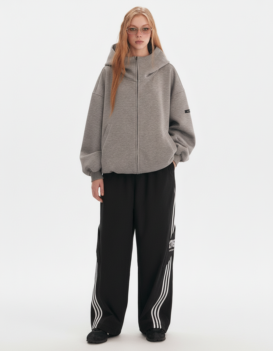 Street Essential Zip Hoodie