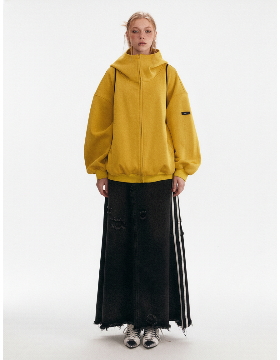 Street Essential Zip Hoodie