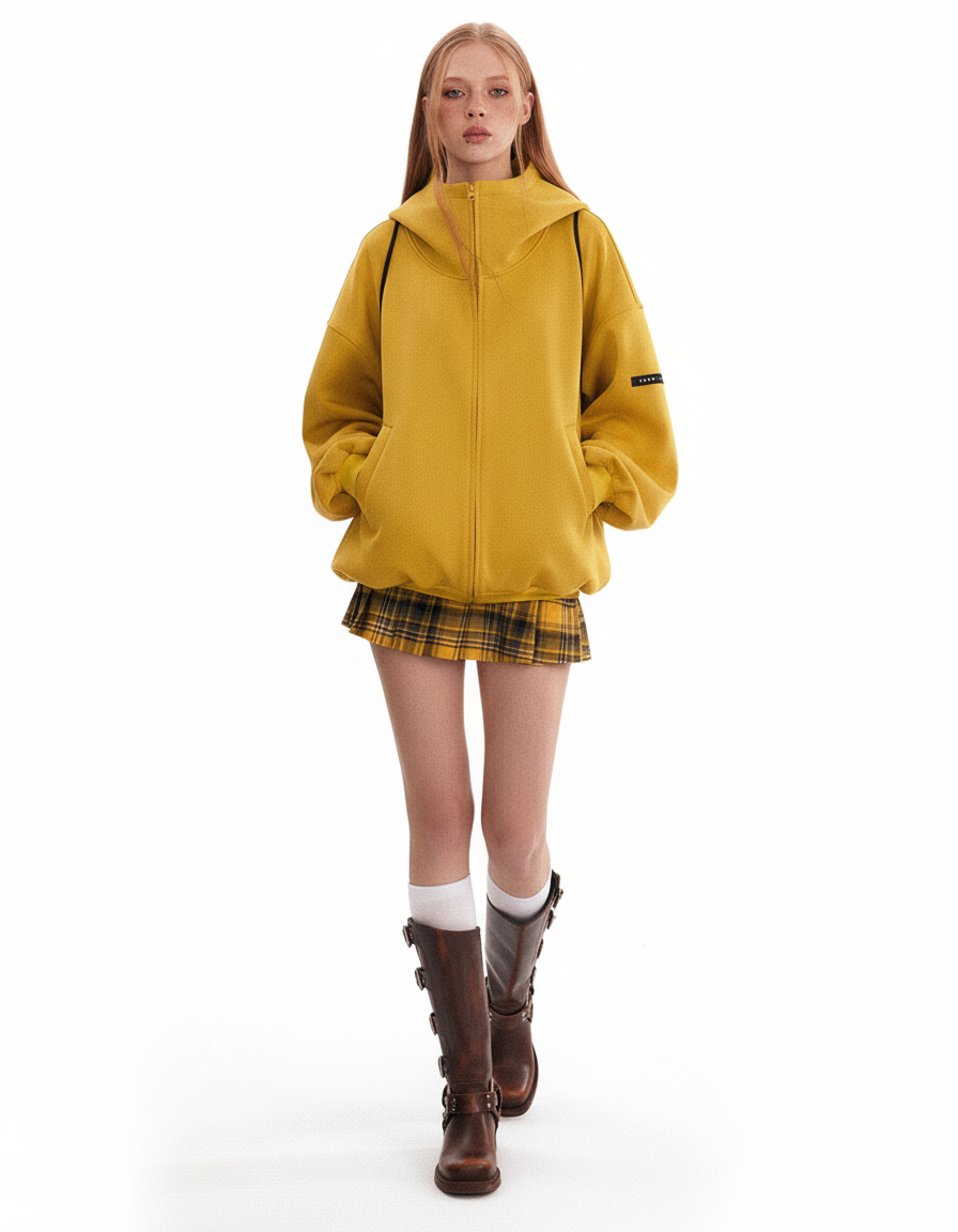 Street Essential Zip Hoodie