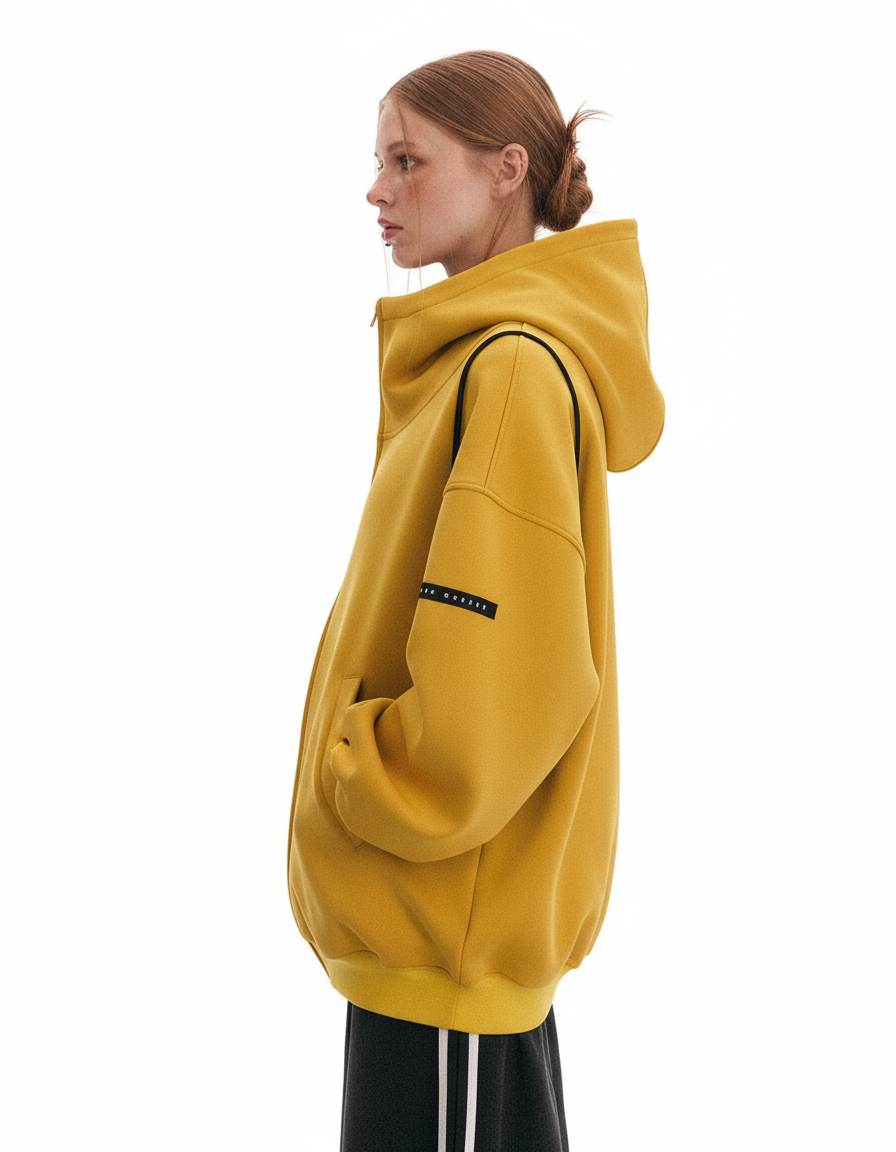 Street Essential Zip Hoodie