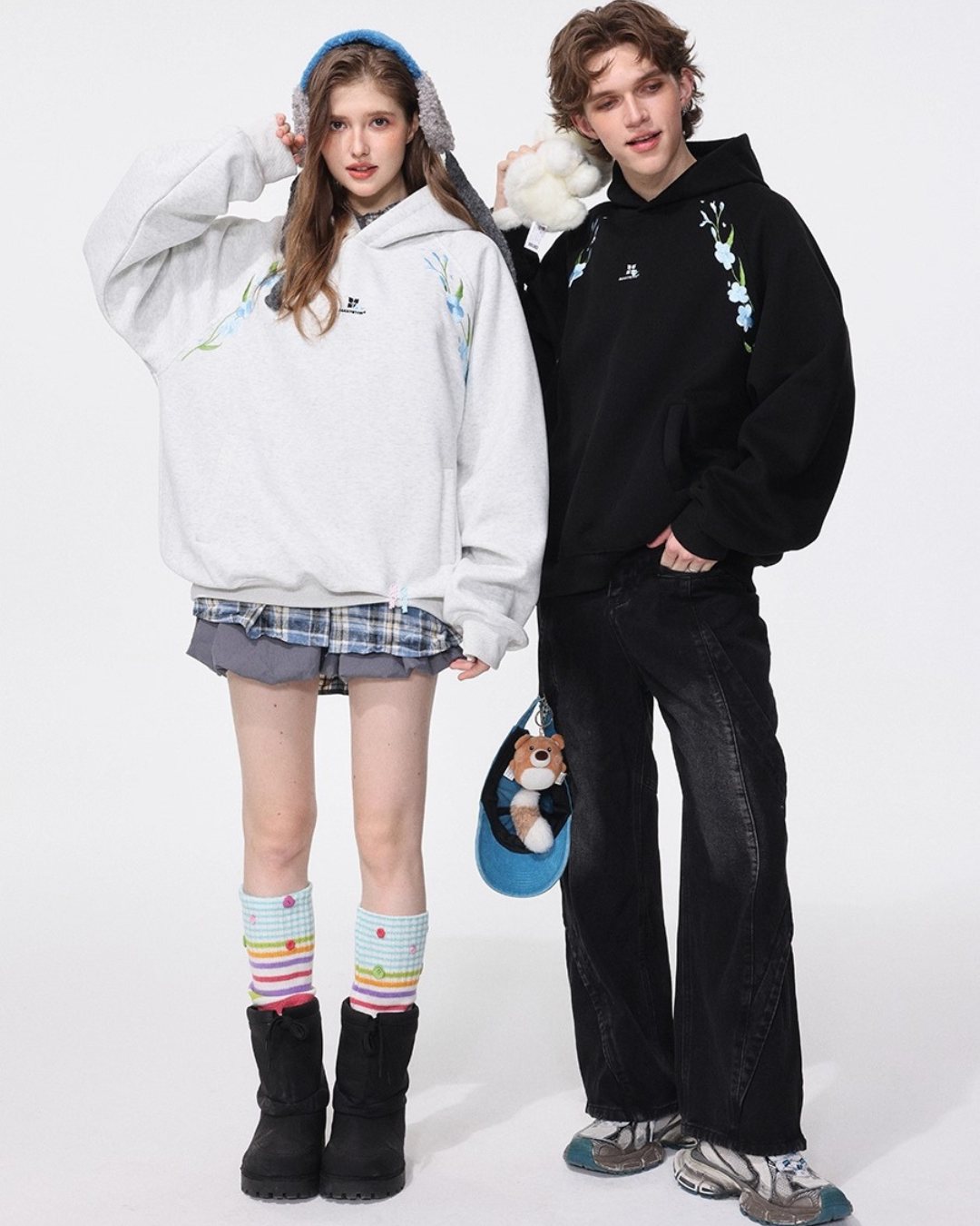 Bloom Embroidered Hoodie