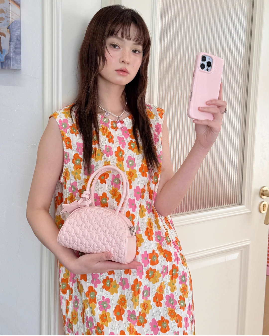 Star Pastel Mini Clutch Bag