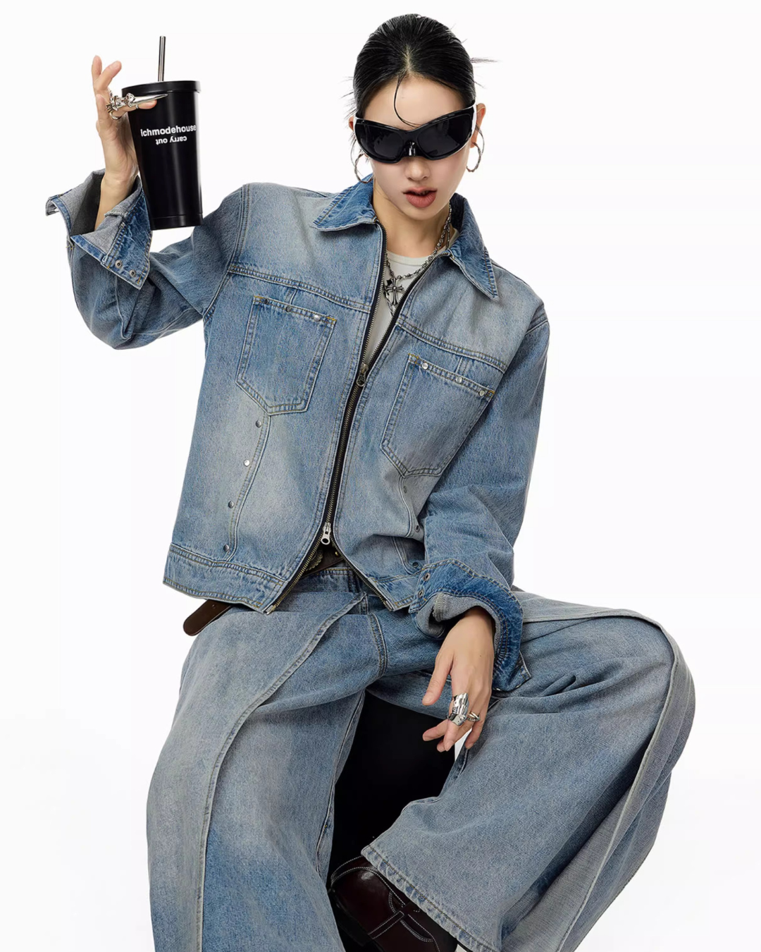 Vintage Short Denim Jacket